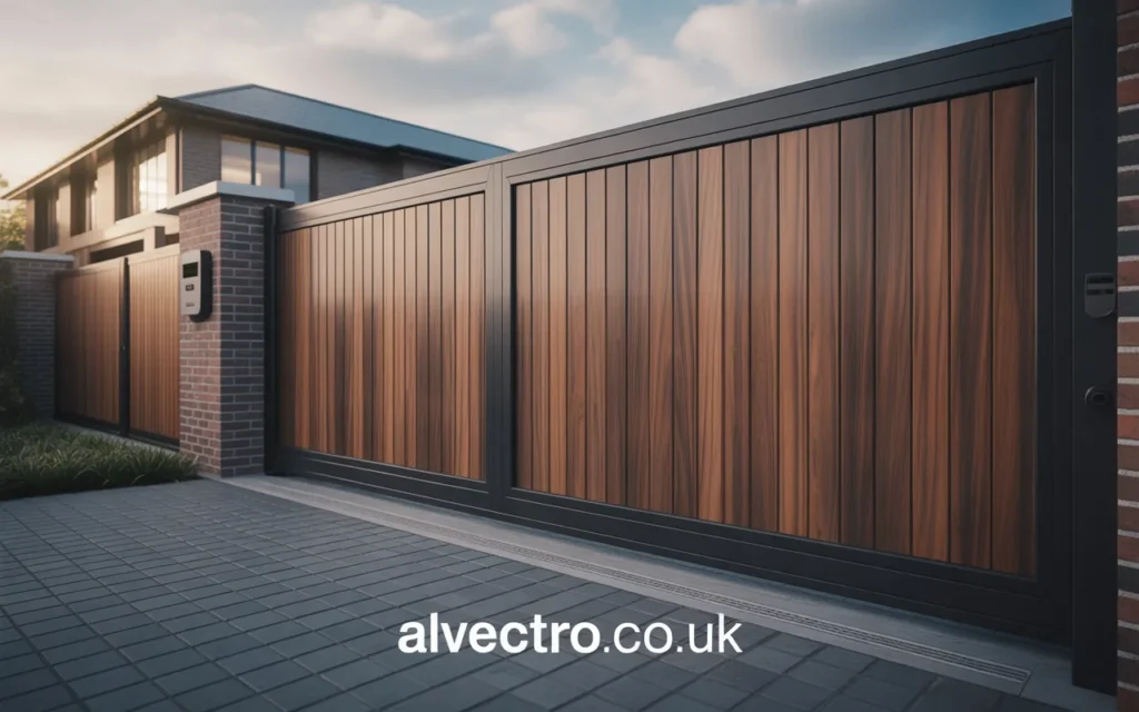 Wooden sliding electric gates uk prices near me