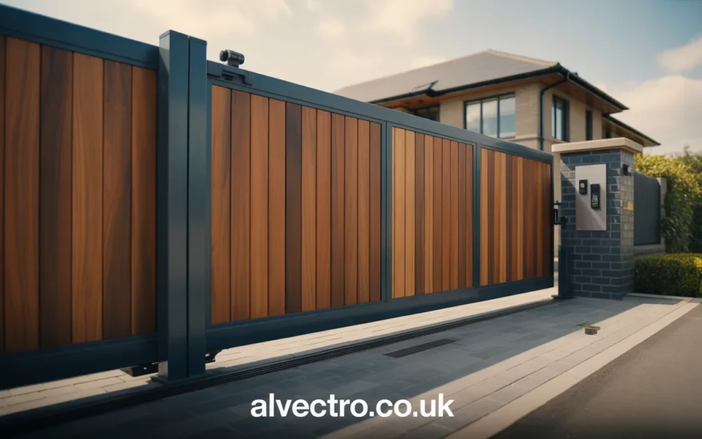 Wooden sliding electric gates uk prices near me