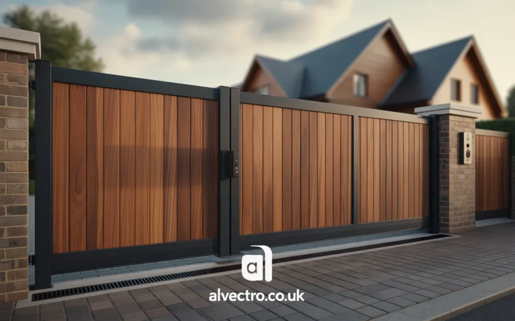 Wooden sliding electric gates uk prices near me